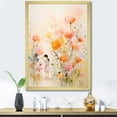 thumbnail image 1 of Designart "Whimsical Haven Kids' Floral Paradise I" Fantasy Framed Wall Art - Kids Colorful Children's Art Entryway Framed Wall Art, 1 of 6