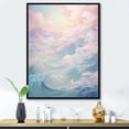 thumbnail image 1 of Designart "Whimsical Sea Storm View" Storms Floater Framed Wall Decor, 1 of 1