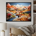 thumbnail image 1 of Designart "Whimsy In The Colorful Fields I" Countryside Floater Framed Canvas Prints, 1 of 5