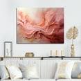 thumbnail image 1 of Designart "Whispers In Rose Gold" Abstract Spirals Canvas Prints, 1 of 7