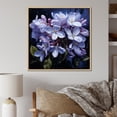 thumbnail image 1 of Designart "Whispers Of Nocturnal Lilac Blossoms" Lilacs Floater Framed Wall Art Prints, 1 of 5
