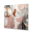 thumbnail image 1 of Designart "Whispers in Marble An Abstract Tale V" Abstract Marble Metal Art Print, 1 of 5