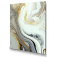 thumbnail image 1 of Designart White And Gold Marble Abstract III Canvas Wall Art, 1 of 5