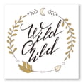 thumbnail image 1 of Designart ' Wild Child Under Arrows Circled ' Traditional Canvas Wall Art Print, 1 of 4