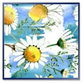 thumbnail image 1 of Designart 'Wild Spring White Chamomile Flowers' Traditional Framed Canvas Wall Art Print, 1 of 4