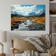 thumbnail image 1 of Designart "Wilderness of the Canadian Yukon III" Landscapes Metal Wall Art Prints, 1 of 1