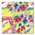 thumbnail image 1 of Designart ' Wildflowers and Vibrant Wild Spring Leaves V ' Modern Canvas Wall Art Print, 1 of 4