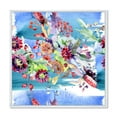 thumbnail image 1 of Designart 'Wildflowers and Vibrant Wild Spring Leaves XIII' Modern Framed Canvas Wall Art Print, 1 of 5
