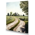 thumbnail image 1 of Designart Winding Path Leading Up To A Homestead II Canvas Wall Art, 1 of 5