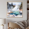 thumbnail image 1 of Designart "Winter'S Charming Geyser" Geyser Floater Framed Canvas Prints, 1 of 5