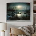 thumbnail image 1 of Designart "Winter Tree In Black And White Photography I" Tree Picture Framed Canvas Wall Art, 1 of 5
