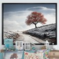 thumbnail image 1 of Designart "Wintry Landscape Marvels" Sky Floater Framed Canvas Prints, 1 of 5