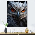 thumbnail image 1 of Designart "Wisdom In The Eyes Of Owls III" Animals Owl Canvas Art Print, 1 of 7