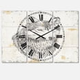 thumbnail image 1 of Designart 'Wolf Wild and Beautiful III' Traditional Wall Clock, 1 of 3