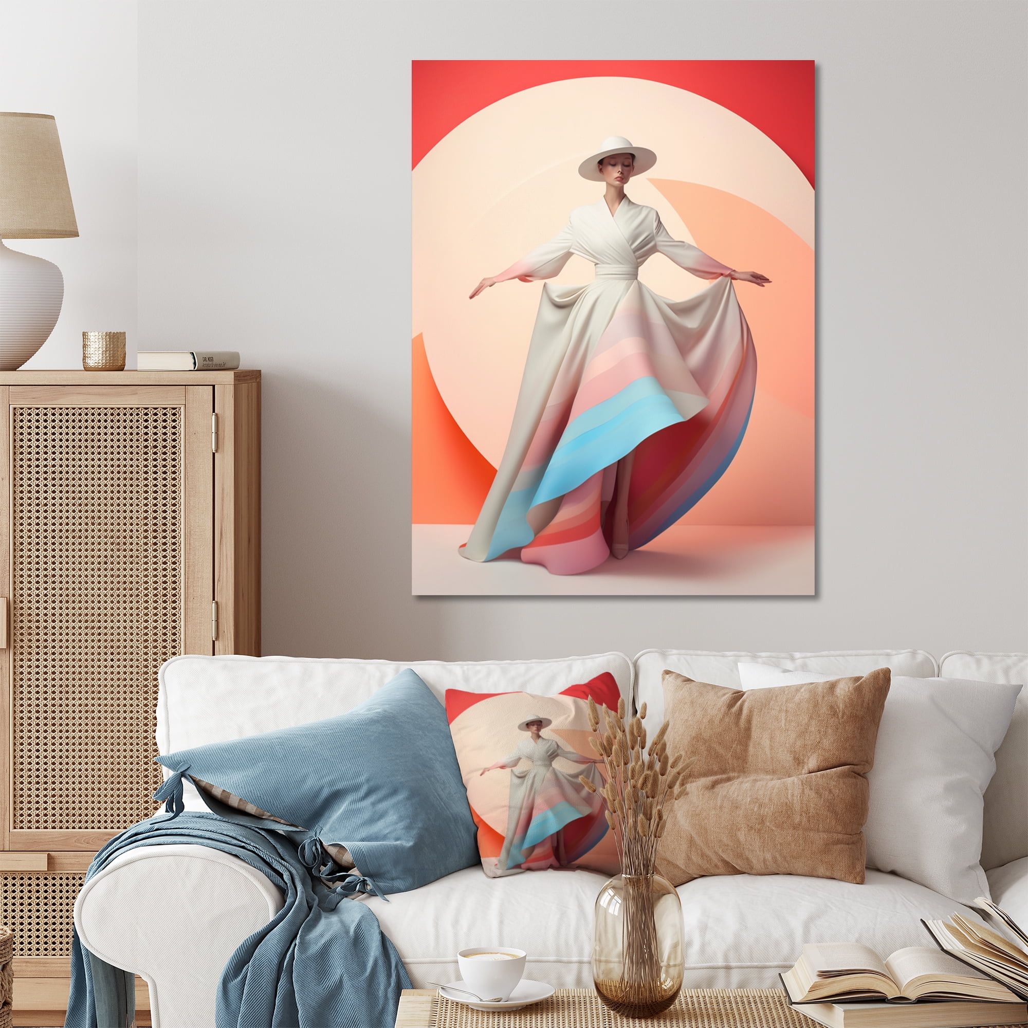 metal dress wall art Metal Dress Wall Art: Powder Coated Steel, Girls Room Decor