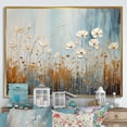 thumbnail image 1 of Designart "Wonderland Of Minimalist Wildflowers" Meadow Floater Framed Wall Decor, 1 of 5