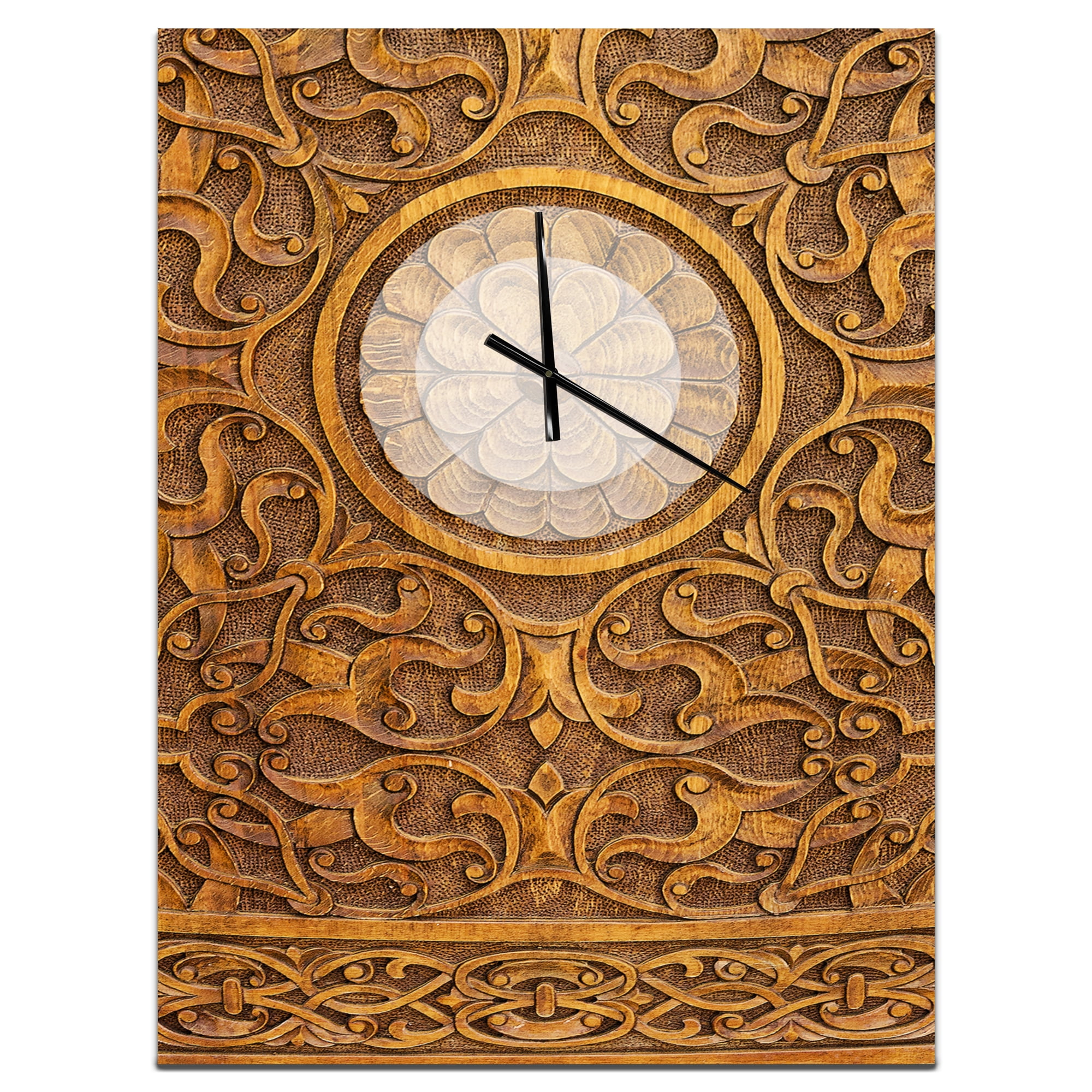 Designart 'World Autism Awareness Day' Modern Wall Clock