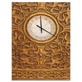 thumbnail image 1 of Designart 'World Autism Awareness Day' Modern Wall Clock, 1 of 3