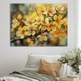 thumbnail image 1 of DESIGN ART Designart "Yellow Green Apple Tree Melody" Floral Apple Tree Canvas Prints 32 in. wide x 24 in. high, 1 of 5