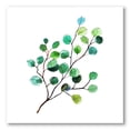 thumbnail image 1 of Designart ' Young Eucalyptus Branches and Leaves IV ' Traditional Canvas Wall Art Print, 1 of 4