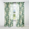 thumbnail image 1 of Designart "Zen Bamboo Retreat II" Oriental Mid-Century Modern Curtain, Abstract, No Pattern And Not Solid Color, 1 of 6
