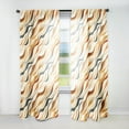 thumbnail image 1 of Designart "Zen Driftwood in the Tropics I" Tropical Room Darkening Curtain Panel, 1 of 6