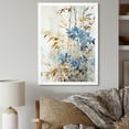 thumbnail image 1 of Designart "Zen Moment With Blue And Gold Bamboo V" Bamboo Picture Framed Canvas Prints, 1 of 5