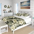 thumbnail image 1 of Designart "Zen Within Neutral Tropics" Beige Tropical Bedding Covert Set - Tropical Bed Set With 1 Sham, 1 of 5