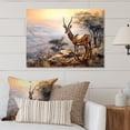 thumbnail image 1 of Designart "beautyful Antelope III" Animals Metal Art Print, 1 of 5