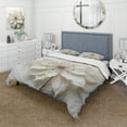 thumbnail image 1 of Designart "blossom Beauty In Simplicity Beauty I" Minimalism Bedding Covert Set - Fruits White Food & Beverage Bed Set With 2 Shams, 1 of 6