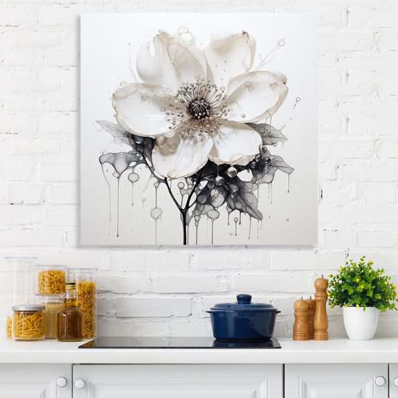 Designart "blossom Beauty In Simplicity Beauty III" Minimalism Canvas Art Print