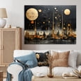 thumbnail image 1 of Designart "composition Constellations II" Abstract Collages Canvas Art Print, 1 of 5
