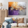 thumbnail image 1 of Designart "composition Fusion III" Abstract Collages Canvas Wall Art, 1 of 5