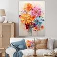 thumbnail image 1 of Designart "composition Kaleidoscope I" Abstract Wall Art Living Room, 1 of 5