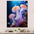 thumbnail image 1 of Designart "delicate Beauty Jellyfish I" Animals Wall Art Print, 1 of 5