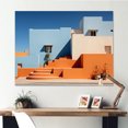 thumbnail image 1 of Designart "horizon Architectural Vibrations I" Architecture Canvas Art Print, 1 of 5