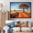 thumbnail image 1 of Designart "horizon Australia Outback Spectrum II" Landscapes Floater Framed Canvas Art Print, 1 of 7