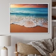 thumbnail image 1 of Designart "horizon Coastal Vibrations" Landscapes Floater Framed Canvas Print, 1 of 7