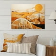 thumbnail image 1 of Designart "modern Canyon Mirage" Modern Metal Art Print, 1 of 1