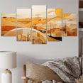 thumbnail image 1 of Designart "modern Canyon Mirage" Modern Metal Wall Décor Set, 1 of 5