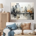 thumbnail image 1 of Designart "modern Cityscape I" Abstract Collages Canvas Art Print, 1 of 5