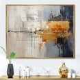 thumbnail image 1 of Designart "modern Cityscape II" Abstract Collages Floater Framed Wall Art Print, 1 of 7