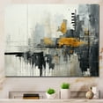 thumbnail image 1 of Designart "modern Cityscape III" Abstract Collages Wall Art Living Room, 1 of 5