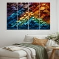 thumbnail image 1 of Designart "modern Wood Rainbows Delight II" Abstract Spirals Wall Art Prints Set, 1 of 5