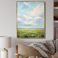 thumbnail image 1 of Designart "pasture Bold Horizon I" Landscape & Nature Floater Framed Canvas Print, 1 of 7