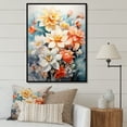 thumbnail image 1 of Designart "pasture Daffodil Dance" Floral & Botanical Floater Framed Wall Art Living Room, 1 of 7