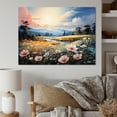 thumbnail image 1 of Designart "pasture Primrose Paradise" Meadow Canvas Wall Art, 1 of 5