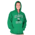 thumbnail image 1 of Designated Driver Funny Golfing Pun Zip Up Hoodie Men's Women's Brisco Brands M, 1 of 6