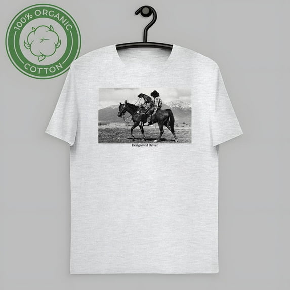 Designated Driver Shirt Vintage Graphic Horse And Dog Country Unisex S-3XL