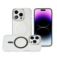 thumbnail image 1 of Designed for Apple iPhone 12 /12 Pro Fashion IMD Design Pattern Design Hybrid Thick with Magnetic Circle MagSafe Compatible Phone Case Cover [Gold IMD], 1 of 4